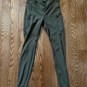 Green Lululemon Leggings